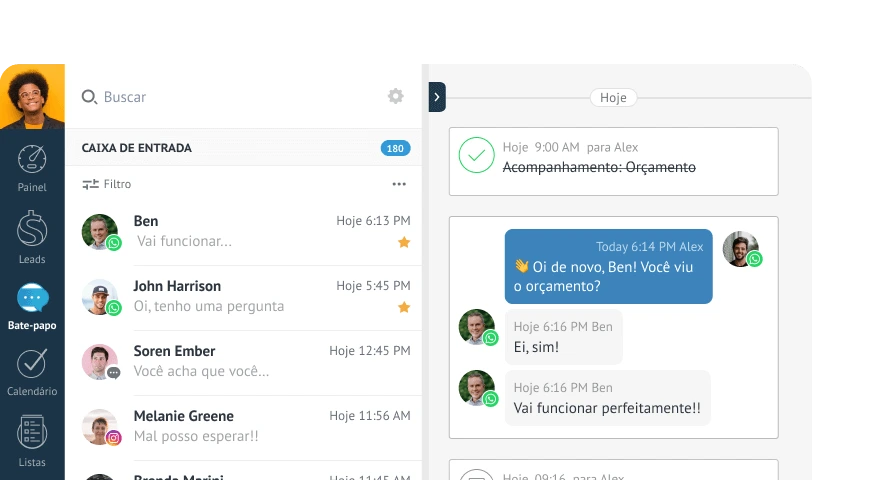 Inbox Unificado Kommo